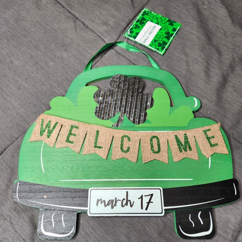 St. Patrick's Day Wall Decor Door Sign